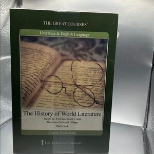 New and sealed! The Great Courses; The History of World Literature.